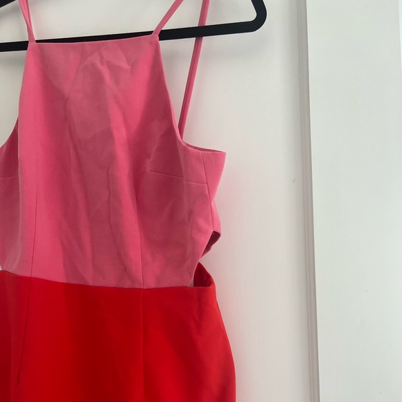 French Connection Colorblock Cutout Dress - Picture 4 of 6